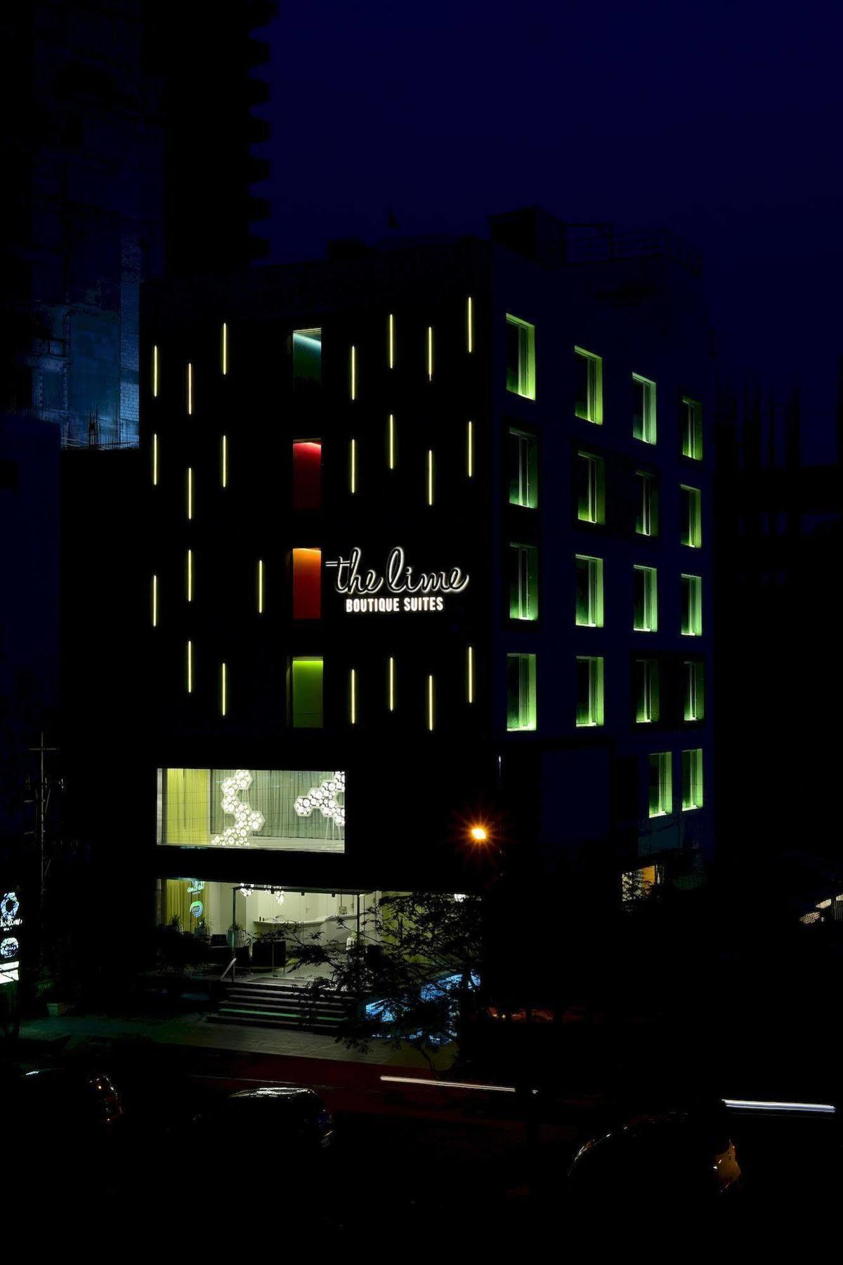 The Lime Boutique Suites Hyderabad Exterior foto